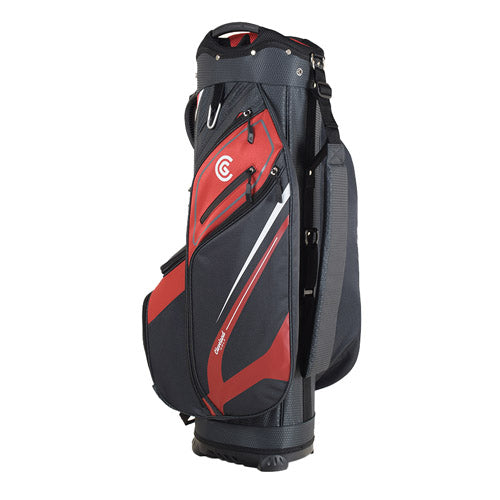 Load image into Gallery viewer, Cleveland Lightweight Cart Bag - Red/Charcoal
