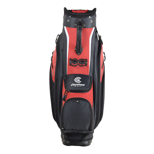 Load image into Gallery viewer, Cleveland Lightweight Cart Bag - Red/Charcoal
