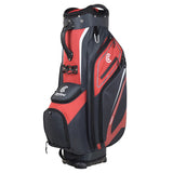 Cleveland Lightweight Cart Bag - Red/Charcoal