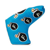 F Bomb Blade Putter Cover - Blue