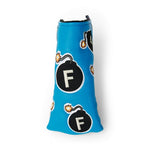 F Bomb Blade Putter Cover - Blue