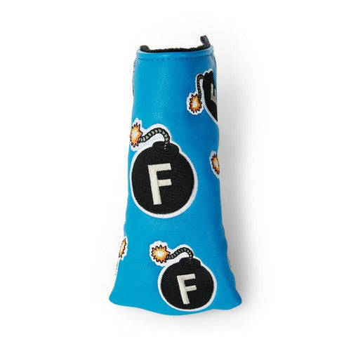 F Bomb Blade Putter Cover - Blue