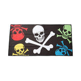 Skull and Crossbone Microfibre Players Towel