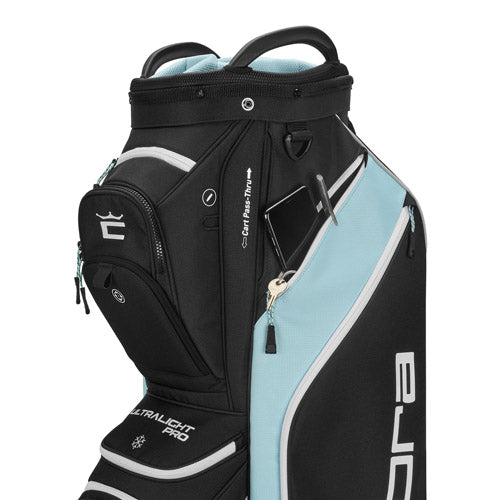 Ultralight Pro Cart Bag - Black/Blue