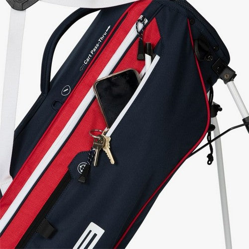 Load image into Gallery viewer, Ultralight Pro Stand Bag - Navy Blazer/Ski Patrol
