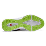 FootJoy Fuel Junior Shoes - White/Black/Lime