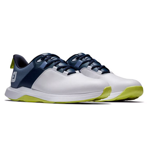 Load image into Gallery viewer, FJ ProLite Golf Shoes - White/Navy/Lime
