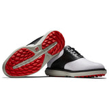 FJ Traditions Spikeless Shoes - White/Black/Grey