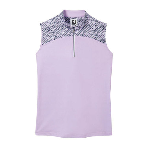 FootJoy Women's Sleeveless Block Top - Purple