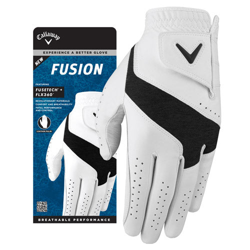 Callaway Fusion Golf Glove - White