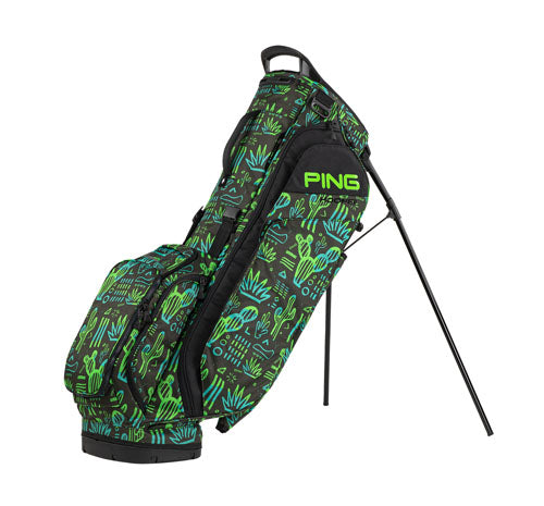 PING Hoofer 201 Stand Bag - Neon Cactus