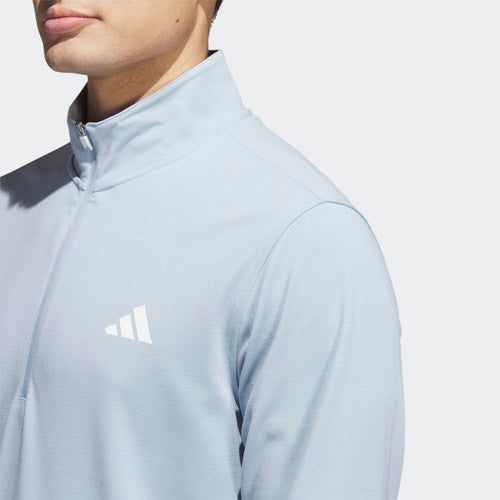 Adidas Elevated Ã‚Â¼ Zip Pullover - Wonder Blue