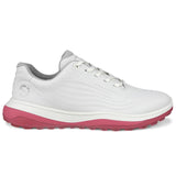 ECCO LT1 Golf Shoes Womens -White/Bubblegum