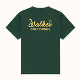 Cursive T-shirt  - Forest