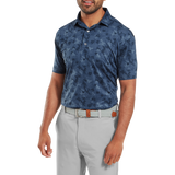 Pop Camo Lisle - Dark Denim