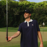 Kooka Two-Tone Polo - Navy / White