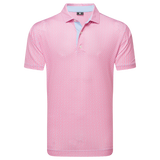 Citrus Print Lisle - Lemonade/Skyway