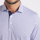 Puma MATTR Lotus Polo - White Glow/Deep Navy