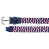 FootJoy Braided Belt - Navy/White/Taxi