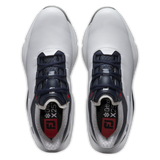 FootJoy Pro SLX Spikeless Shoes - White/Navy/Red