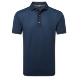 Etched Print Lisle - Navy