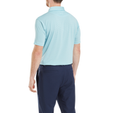 Lisle Micro Feeder Stripe-  Light Blue/White