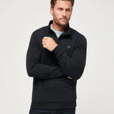Cloud Quarter Zip 2.0 - Black