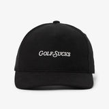 Golf Sucks Hat - Black
