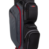Pioneer 244 Cart Bag - Black/Iron/Cherry