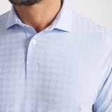 Puma MATTR Houndstooth Polo - Haute Tropic