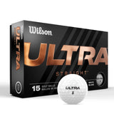 Wilson Ultra Straight Golf Ball 15 Pack - White