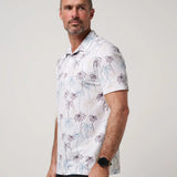 Featherweight Palms Polo - White