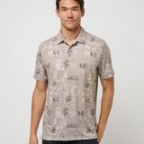 Featherweight Spritz Polo - Island Fossil