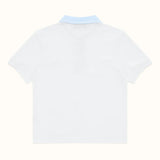 Womens Kooka Polo - White / Sky