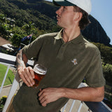 Kooka Terry Polo - Olive