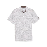 PUMA X AP Tea Time Polo - Glow White/Flat Bronze
