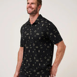 Weather Patterns Polo - Black