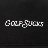 Golf Sucks Hat - Black