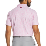 Broken Stripe - White/Magenta