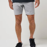 Travis Mathew Tech Chino Short - Heather Sleet