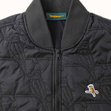 Kookaburra Quilted Vest - Black