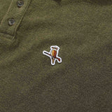 Kooka Terry Polo - Olive