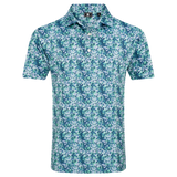 Garden Print - Navy
