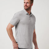 Travis Mathew 'The Heater' Men's Golf Polo - Microchip