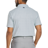 Gamer Print - White/Steel Blue/Navy/Seafoam