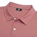 Micro Feeder Stripe Lisle Junior - Red/White