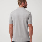 Travis Mathew 'The Heater' Men's Golf Polo - Microchip