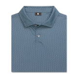 Bracket Print - Navy