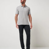 Travis Mathew 'The Heater' Men's Golf Polo - Microchip
