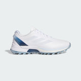Adizero ZG Spikeless Golf Shoes - Cloud White / Crystal Sky / Dusky Petrol